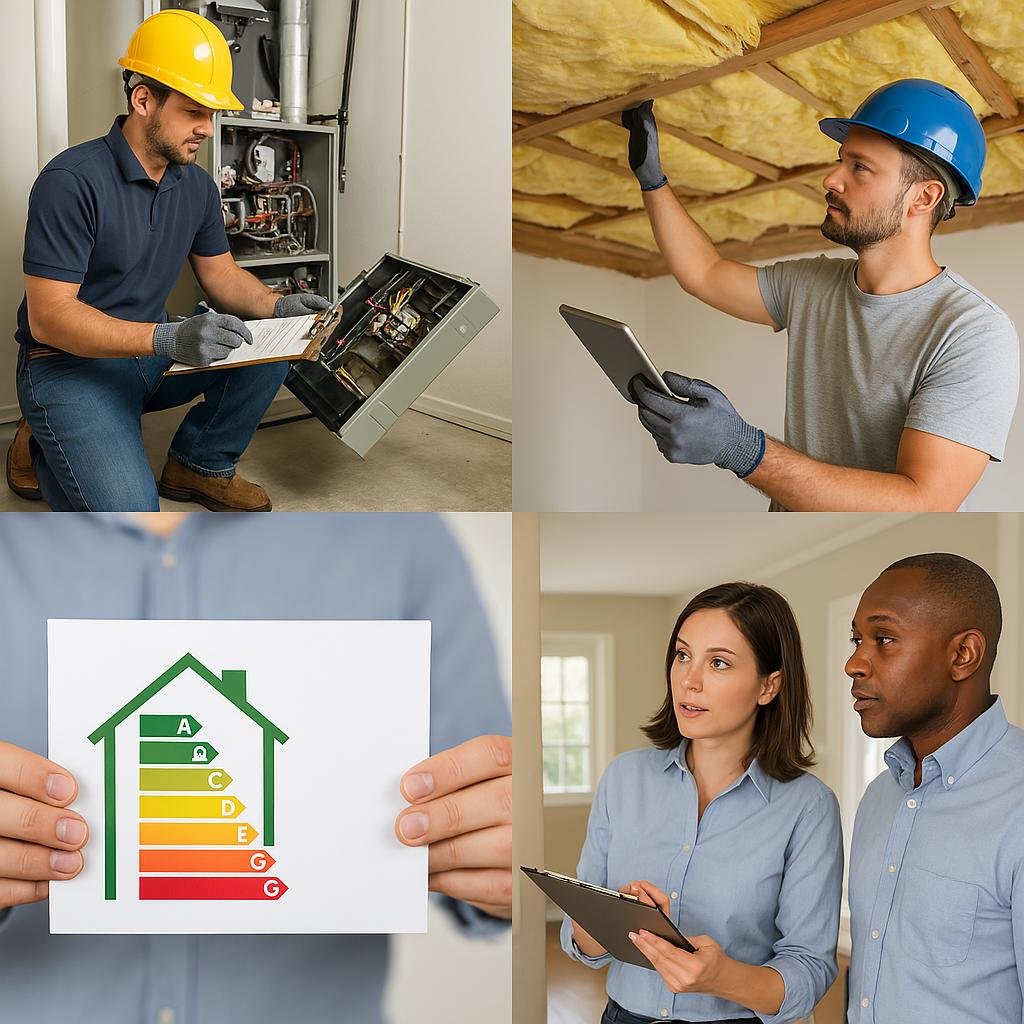 Services Energy Efficiency Audits Collage