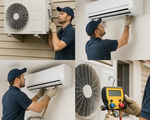 Air Conditioning Installation Duct Inspection And Testing